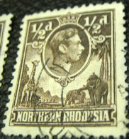 Northern Rhodesia 1938 King George VI 0.5d - Used - Rodesia Del Norte (...-1963)