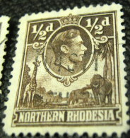 Northern Rhodesia 1938 King George VI 0.5d - Used - Northern Rhodesia (...-1963)