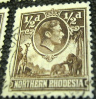 Northern Rhodesia 1938 King George VI 0.5d - Used - Rhodésie Du Nord (...-1963)