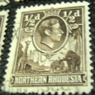 Northern Rhodesia 1938 King George VI 0.5d - Used - Rhodesia Del Nord (...-1963)