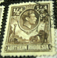 Northern Rhodesia 1938 King George VI 0.5d - Used - Rodesia Del Norte (...-1963)