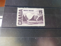 TIMBRE   De CANADA  YVERT N° 385** - Unused Stamps