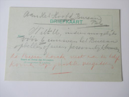 Briefkaart Kriegsgefangenenpost ?!? Leiden - Hoofdbureau.... 12. Oct. 1914 Z.O.Z (?) - Covers & Documents