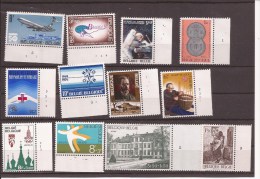 Lot Postfris Zonder Scharnier ** Met Plaatnummer - 1971-1980