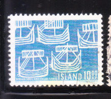 Iceland 1969 Nordic Cooperation Ancient Ships Used - Usati