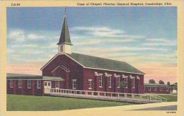 Ohio Cambridge View Of The Chapel Part Of The Fletcher General Hospital Curteich - Other & Unclassified