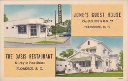 South Carolina Florence Jones Guest House The Oasis Resturant - Florence