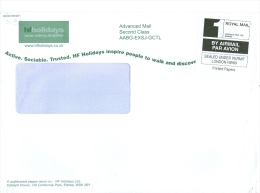 Grossbritannien London Royal Mail - Label Hf Holidays Better Walking Altogether Reiseunternehmen - Máquinas Franqueo (EMA)