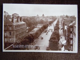 Le Havre ,Le Boulevard De Strasbourg , Vue Prise De La Tour De La Nouvelle Gare - Gare