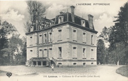 ( CPA 63 )  LEZOUX  /  Château De Fontenille  (côté Nord)  - - Lezoux