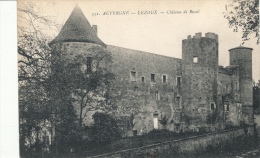 ( CPA 63 )  LEZOUX  /  Château De RAVEL  - - Lezoux