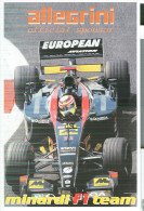 MINARDI F1 TEAM, ALLEGRINI OFFICIAL SPONSOR, - Car Racing - F1