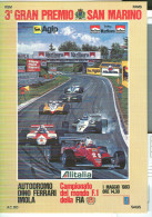 GRAN PREMIO DI SAN MARINO 1983, CAMPIONATO DEL MONDO F1, IMOLA,  N/V - Autorennen - F1