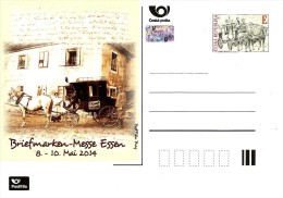 Czech Republic - 2014 - International Stamp Fair In Essen - Official Postcard With Hologram - Postcards