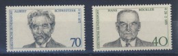 RFA 1975 Albert Schweitzer-Hans Bockler  YVERT N°679-681 NEUF MNH** - Albert Schweitzer