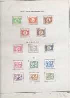 TAXES  Collection Neufs * Et  Ø    Cote 190 Euros - Briefmarken