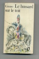 - LE HUSSARD SUR LE TOIT . PAR GIONO  . COLLECTION FOLIO GALLIMARD 1979 . - Schwarzer Roman