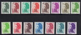 SAINT PIERRE ET MIQUELON- Y&T N°456 à 469- Neufs Sans Charnière - Unused Stamps