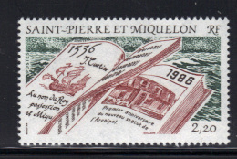 SAINT PIERRE ET MIQUELON- Y&T N°470- Neuf Sans Charnière - Unused Stamps