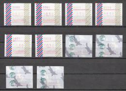 Australien Australia 10 ATM Frama Labels 1984-87 MNH - Timbres De Distributeurs [ATM]