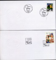 Brasil 2005 Yv2920-21 FDC Lucha Contra La Pobreza Y 19º Congreso UPAEP. Fight Against Poverty And 19 Th Congress UPAEP - FDC