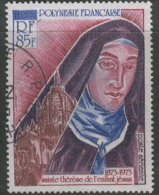 FRENCH POLYNESIA 1973 85f St Theresa Of Lisieux SG 164 FU EK311 - Used Stamps