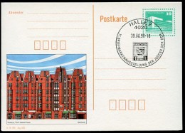 DDR P91 Bild-Postkarte LETZTTAG DDR-Mark 30.6.1990 - Cartoline - Usati