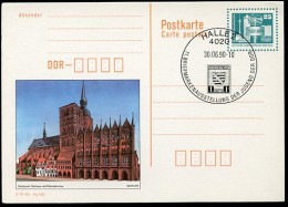 DDR P92 Bild-Postkarte LETZTTAG DDR-Mark 30.6.1990 - Postales - Usados