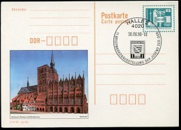 DDR P92 Bild-Postkarte LETZTTAG DDR-Mark 30.6.1990 - Postkaarten - Gebruikt