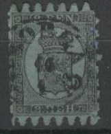 FINLAND 1866 8p Black On Green SG 46 U BY13 - Usati