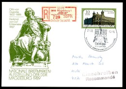 DDR P103 Postkarte Sonder-R-Marke "DDR89" 1989 - Postkaarten - Gebruikt