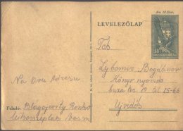 HUNGARY - POSTAL AGENCY  NIKOSZEPLAK ( VAS ) To UJVIDEK  - 1942 - Briefe U. Dokumente