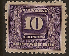 CANADA 1930 10c Postage Due SG D13 LHM WK427 - Postage Due