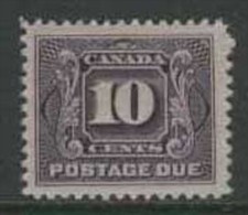 CANADA Postage Due 1906 10c Violet HM SG D8 DL155 - Postage Due