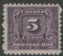 CANADA Postage Due 1930 5c Bright Violet HM SG D12 DL172 - Port Dû (Taxe)