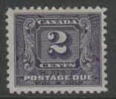 CANADA Postage Due 1930 2c Bright Violet HM SG D10 DL165 - Strafport