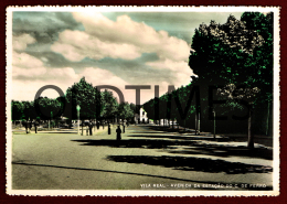 VILA REAL - AVENIDA DA ESTAÇAO DOS CAMINHOS DE FERRO - 1940 REAL PHOTO PC - Vila Real