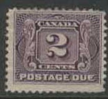 CANADA Postage Due 1906 2c Red-violet HM SG D4 DL152 - Strafport