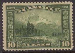 CANADA 1928 10c Green Mt Hurd SG 281 HM CR51 - Ungebraucht