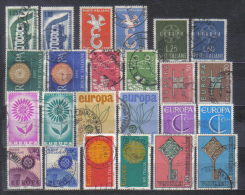 Italy  12 Complete Sets Europa CEPT FU - Colecciones