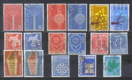 Switzerland  10 Complete Sets Europa CEPT FU - Verzamelingen