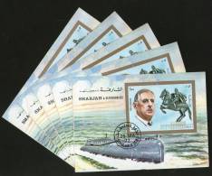 Sharjah - UAE 1972 Redoutable Class Submarine Transport M/s Cancelled X5 # 13479 - Sottomarini