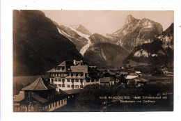 Frutigen Bas Simmental Vue Sur Hotel Schweizerhof A Kandersteg Mit Rinderhorn Und Gellihorn - Kandersteg