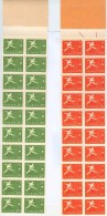 SWEDEN TWO STAMPBOOKLETS Each With 20 Stamps MNH - 1958 – Sweden