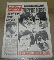 BEATLES, ESPECIAL, REVISTA MELODY MAKER, JULY 1, 1967, 16 PAGINAS, MIDE 65 X 34 CMS. EXCEPCIONAL. 100% ORIGINAL, VER TOD - Other Products