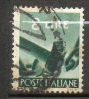 ITALIE  8l Vert 1945-48 N°495 - Afgestempeld