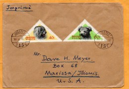 Hungary Old Cover Mailed To USA - Brieven En Documenten