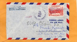 Honduras Old Cover Mailed To USA - Honduras