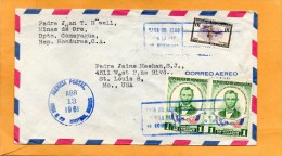 Honduras Old Cover Mailed To USA - Honduras