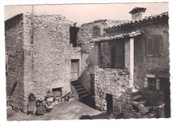 06.- GOURDON. Auberge De Gourdon.A. Cojan. Propriétaire.Tél: Cabine Téléphonique Permanente. Carte Animée - Gourdon